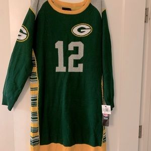 NFL GreenBay Packers Sweater Dress